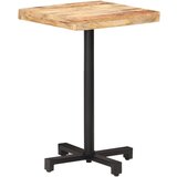 vidaXL Bistro mizica kvadratna 50x50x75 cm robusten mangov les | Shoptok.si