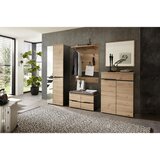 Voleo STENSKO OGLEDALO, 80/70/3 cm steklo, leseni material | Shoptok.si
