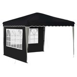  Rastezljivi šator za zabave 288 x 288 x 245 cm Antracit | shoptok.hr