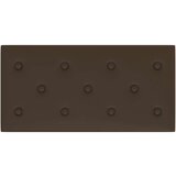  Zidne ploče od umjetne kože 12 kom smeđe 60 x 30 cm 2 16 m² | shoptok.hr
