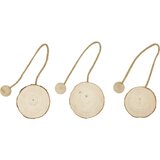 Modern Living Dekorativni Kavelj Za Zaveso Wood | Shoptok.si