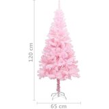  Umjetno božićno drvce sa stalkom ružičasto 120 cm PVC | shoptok.hr