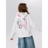 Sinsay Hoodie s ukrasnom kapuljačom Hello Kitty | shoptok.hr