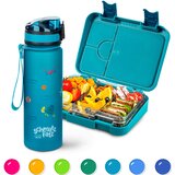 Klarstein Komplet za zajtrk, posoda za kosilo in steklenica, Tritan, tesno zapiranje, brez BPA | Shoptok.si