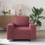  Fotelja u vinskoj crvenoj boji 59 cm tkanina | shoptok.hr