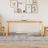 vidaXL Jedilna miza Corona 180x90x75 cm trdna borovina Cene