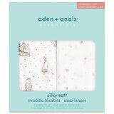 Aden+Anais essentials komplet 2 pelene za povijanje iz bambusa 112x112 healing nature | shoptok.hr