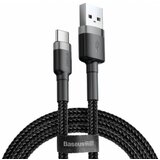Baseus podatkovni kabel Catklf-UG1 Quick Charge Type C 2A 3m - črn | Shoptok.si