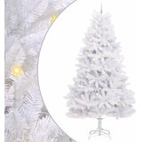  Umjetno božićno drvce s nogom Bijela 300 cm PVC i čelik | shoptok.hr