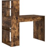vidaXL Stol s pohranom dimljenog hrasta 113x54x120 cm Konstruirano drvo | shoptok.hr