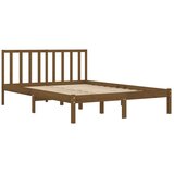  Okvir za krevet od masivne borovine boja meda 200 x 200 cm | shoptok.hr