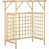 Furnova Vrtna pergola za dvojni smetnjak impregnirana borovina, (21919236) | Shoptok.si
