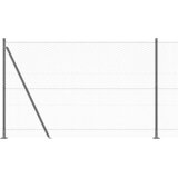  Heksagonalna ograda s betonskom osnovom 10 x 1,6 m Siva Mreža | shoptok.hr