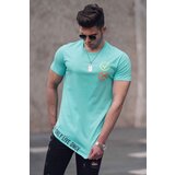 Madmext Symmetrical Cut Green T-Shirt 4626 | shoptok.hr
