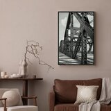  Slika - Bridge at Morning (1 Part) Vertical 80x120 U crnom drvenom okviru | shoptok.hr
