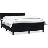 Box spring krevet s madracem crni 160x210 cm baršunasti | shoptok.hr
