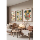 WALLXPERT Č-300843 - 3040 set dekorativnih slika u više boja (3 komada) | Eponuda.com
