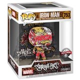 Funko pop! deluxe: marvel -iron man - (graffitideco), marvel comics - collectable vinil figura - ideja za darilo - uradno blago - igrače za otroke in odrasle - oboževalci stripov, (20838171) Cene