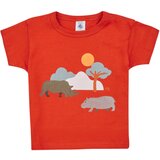 Petit Bateau Majice s kratkimi rokavi FAON Oranžna Cene