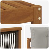  Setovi sofa 11 kom. Čvrsto drvo akacije | shoptok.hr