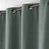Douceur d intérieur Kaki zelena zavjesa od samta 140x260 cm Olympe – | shoptok.hr