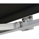  Povlačivi tende Crna 400 × 300 cm Aluminij | shoptok.hr
