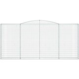 Obokane gabion košare 5 kosov 400x30x180/200cm pocinkano železo, (21732397) | Shoptok.si