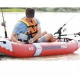 Intex Excursion Pro K1 napihljiv kajak z aluminijastimi vesli - rdeč | Shoptok.si