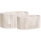 House Nordic Tekstilne košare v kompletu 2 ks 38x25,5x18 cm Arese – | Shoptok.si