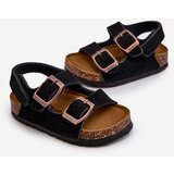 Boto Children's Sandals with Cork Platform Velcro Fastening Black Rorria | ePonuda.com