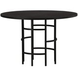 Furniture Fashion Copenhagen okrugli blagovaonski stol ⌀115 cm, crni Slike