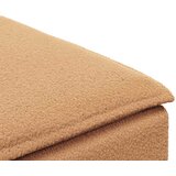  Modularni kauč s podnožjem, bež 100x100x48 cm | shoptok.hr