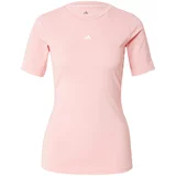 Adidas Tehnička sportska majica roza / bijela