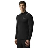 Castore Muška majica 1/4 Zip, Crna Cene