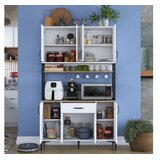 Hanah home Komoda s ladicama JE127 3401, 120x198,6x40 cm, Bijela Cijene