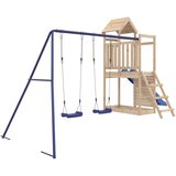 vidaXL Zunanje igralo trdna borovina - - Rjava - 51.25 - N/A - 2025- | Shoptok.si
