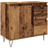 vidaXL Kopalniška omara za umivalnik Stari les 65x33x60 cm, (22013410) | Shoptok.si
