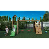 Fungoo set FLEPPI KDI smeđi- drveno dječje igralište | shoptok.hr