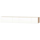 TV ormarići od iverice 2 kom 120 x 40 x 34 cm boja hrasta i bijela | shoptok.hr
