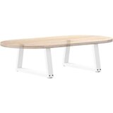  Noge blagovaonskog stola V-oblika 2 kom bijele 50x(30-31 3) cm | shoptok.hr
