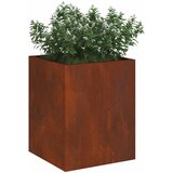  Vrtna saksija Čelik otporan na vremenske uvjete 32 x 32 x 40 cm | shoptok.hr