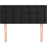  Uzglavlje crno 90x5x78/88 cm baršunasto | shoptok.hr