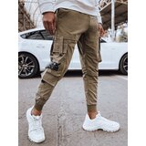 DStreet Spodnie męskie bojówki beżowe | shoptok.hr