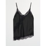 Sinsay Satenski top s čipkom | shoptok.hr