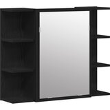  Set namještaja za kupaonicu Zidne 3 pcs Crna 30 x 30 x 99,5 cm | shoptok.hr
