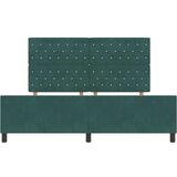 vidaXL Postelja v temno zeleni barvi, 180x200 cm, žamet, (22049629) | Shoptok.si