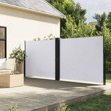 vidaXL Zložljiva stranska tenda bela 180x600 cm Cene