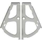  Šarka za okretni ormar 2 pcs Srebrno 235 x 155 x 30 mm Željezo | shoptok.hr