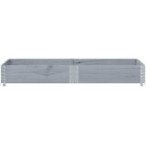  Okviri za palete sivi 150x50 cm od masivne borovine | shoptok.hr