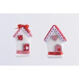 Other novogodišnji ukras bela kućica Cene